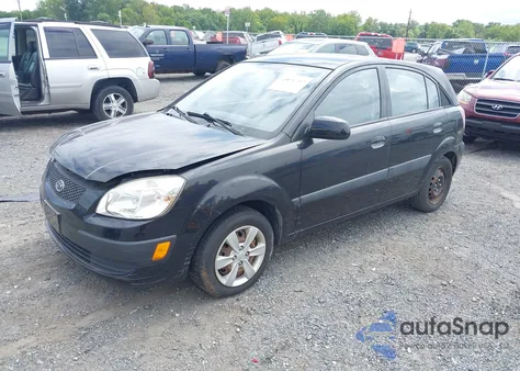 2009 Kia Rio5 Lx из США, поврежденный, VIN KNADE243896530386